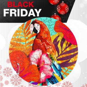 Papagáj fa puzzle Black Friday akció